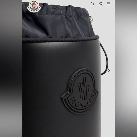 Moncler KICKSTREAM HIGH RAIN BOOTS - Picture 4 of 8